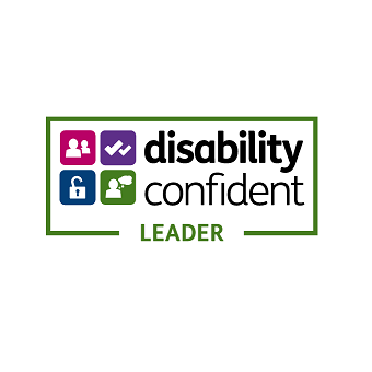 Disability confident leader Logo